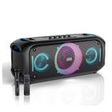 Blaupunkt PL700 Mikrofonlu Uzaktan Kumandalı Kablosuz Siyah Bluetooth Hoparlör