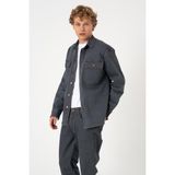 BLAYF Layf Soft Grey Jean Gömlek - Gri