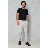 blayn jeans Erkek Krem Jogger Pantolon – Rahat Kesim, Bağcıklı, Mevsimlik Günlük Kullanım