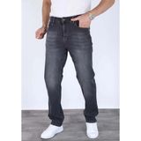blayn jeans Erkek Regular Kalıp Likralı Esnek Kot Pantolon Antrasit Gri 40