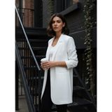 Blazer Ceket Beyaz - 42 - 001-Beyaz