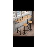 Blbn Design Dekoratif Borudan Sehpa Ve Tabure 3'Lü Set