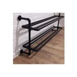 Blbndesign Dekoratif Duvara Borudan Ayakkabılık 100 Cm RafNo530