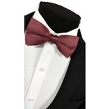 BLC Basic Line Co. Bordo Renk Düz Papyon