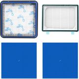 BLC Filtre Aeroflow® Philips Powerpro City FC9331/07 Uyumlu FC8010/01 Yıkanabilir Filtre Seti | 2x Sünger Filtreli