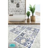 blcmoda 2 Li Set Banyo Klozet Takımı Kaymaz Taban Banyo Halısı Paspası Yıkanabilir Blc-1258 (60X100 50X60)