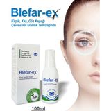 Blefar-ex Göz Şampuanı Hassas Ciltler İçin Günlük Temizlik 100 ml Çay Ağacı Yağı İçerir