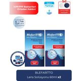 Blefaritto Lens Solüsyonu 60 Ml 2 Adet Yumuşak Kontakt Lensler İçin Temizleme ve Dezenfekte - 1