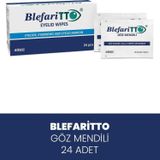 Blefaritto Swab Göz Çevresi Mendili 24'lü Göz Ve Makyaj Temizleme Çay Ağacı Yağı / Tea Tree Oıl