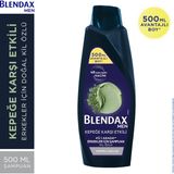 Blendax Erkekler İçin Kepeğe Karşı Etkili Kil Özlü Şampuan 500 ml Kepekli Saçlar İçin