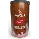 BlendBlack Güllü Lokum Aromalı Türk Kahvesi Teneke Kutu 250 gr