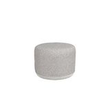 Blend+r Yuvarlak Puf Keten Gri
