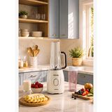 Blendy Personal Kişisel Kulplu Smoothie Blender Çift Hazneli Starlight