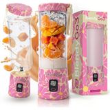 Blendygo 3 Taşınabilir Blender, Blender, Kişisel Blender, 550 Ml, Smoothie Maker, Blender Smoothie Maker, Kablosuz, Buz ve Meyve Kırar, Bpa Içermez, Pulsemotion ve Blendpro (Çiçek Pembesi) - Siyah