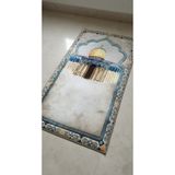 BLGHOME BLG Home Bambu Namaz Seccadesi 80x130 cm - Kaliteli Yumuşak Kaymaz Tabanlı