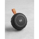 Blic Aura Akse Suya Dayanıklı Taşınabilir Kablosuz Bluetooth Hoparlör (Turuncu Askılı) - Siyah