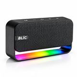 BLİC Blic Bls-70 12w Bluetooth Hoparlör Rgb Işıklı Güçlü Bass Tws Stereo Kumaş Dokulu Kablosuz Speaker Siyah
