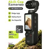 Blic Blıc Pro++ BLM-103 Akıllı Cep Kamerası | 180° Döner Lens | 1.9" Ekran | 2000MAH Batarya | Mp3 Çalar | Type-C Şarj | Vlog & Selfie Kamera
