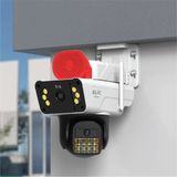 Blic Blm-94 6mp Çift Lens Alarmlı Wifi Hareketli Ptz Dış Mekan Kamera - Siyah