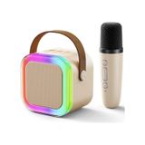 Blic BLS-55 Mini Taşınabilir Işıklı Kablosuz Bluetooth 5.0 Karaoke Hoparlör