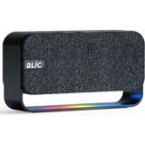 Blic Bls-70 Rgb Işıklı 12W Tws Güçlü Bass Bluetooth Hoparlör - Tws Destekli, Kumaş Dokulu - Gri