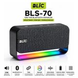 Blic Bls-70 Rgb Işıklı 12W Tws Güçlü Bass Bluetooth Hoparlör - Tws Destekli, Kumaş Dokulu