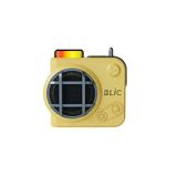 BLIC BLS-74 Retro Bluetooth Hoparlör 7W RGB Aydınlatmalı (Sarı, BLS-74)