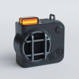 BLIC BLS-74 Retro Bluetooth Hoparlör 7W RGB Aydınlatmalı (Siyah, BLS-74)