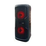 Blic KTS-2032 Mikrofonlu Şarjlı Bluetooth Hoparlör Çift 4 Inç Sürücülü Rgb LED Işıklı Karaoke Ses Sistemi