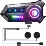 Blic X3 Bluetooth 5.3 Kask Kulaklığı | Motosiklet Için Kablosuz Iletişim ve Müzik Sistemi - Siyah