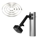 Blink Kamera Direği Montaj Braketi, Blink Outdoor (4. ve 3. Nesil) ile Uyumlu, Blink Kamera Sistemi için 360 Derece Ayarlanabilir Boru Kelepçesi Bağlantısı