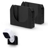 Blink Mini Kamera için Yapışkan Duvar Montajı, 2 Paket, Sorunsuz Tutucu, Güçlü 3M VHB Bant, Vida Yok, Dağınıklık Yok, Braket Standı (Siyah) Brainwavz