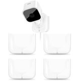 Blink Mini Kamera Yapışkanlı Duvara Montaj Braketi, Blink Mini İç Mekan Kamerası için Güçlü Yapışkanlı Dayanıklı Kamera Montaj Standı, Matkapsız, Vida Yok, Zararsız Süsleme, Kurulumu Kolay (4 Paket,