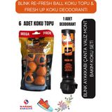 Blink Sport Blinksport Fresh Up Koku Deodorantı 100 ml ve 6 Adet Koku Topu Seti SAGDIC0224 Ayakkabı Çanta Bakımı