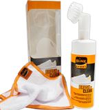 Blink Sport Brush & Clean Ayakkabı Temizleme Köpüğü Seti, 150 ml, Fırça ve Bez İçeren, Deri Süet Tekstil Uyumlu