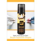 Blinksport Süper White Güçlendirilmiş Beyaz Renkli Spor, Deri Ve Kumaş Ayakkabı Boyası 75 ml