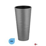 Bliss Antrasit Renk 85 Litre Dekoratif Kumsal Vazo Saksılık & Saksı & Şemsiyelik (İÇLİKSİZ)