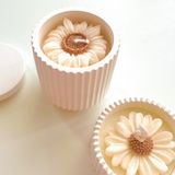 Bliss Beam Decoration Beyaz Renk Dekoratif Mum Seti Soya Mumu 2'li Ev Dekorasyonu - 1 Adet
