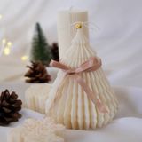 Bliss Beam Decoration Yılbaşı Çam Ağacı Dekoratif Süs Kokulu Soya Mum - 1 Adet