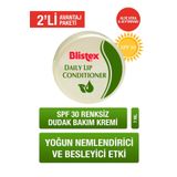Blistex Daily Lip Conditioner - Yoğun Nemlendirme Etkili Günlük Dudak Bakım Kremi X2