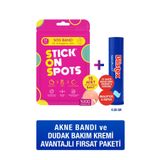 Blistex Kuruyan Ve Çatlayan Dudaklara Yoğun Bakım Medplus Stick 4,25gr + Sos Band 15 Adet Sivilce/akne Patch