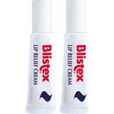 Blistex Lip Relief SPF10 2x6 ml Dudak Bakım Kremi