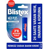 Blistex Medplus Dudak Bakım Balmı 4,25 G Kuruyan Ve Çatlayan Dudaklara Yoğun Onarım Sağlar