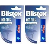 Blistex Medplus Stick Kuru Çatlamış Dudaklara Onarıcı Ferahlatıcı Dudak Bakım Kremi Spf 15 X2