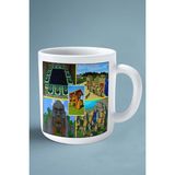 Block Crazy Robo World Mobil Oyun Baskılı Kupa Bardak Çift Taraflı Baskı Kişiye Özel Model 1