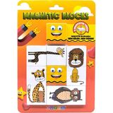 Blok Iki Parçalı Baby Puzzle - 8 Sevimli Hayvan Figürü - Çok Renkli