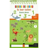 Blok met spiraal en viltstift: Ik leer tellen Stoere dieren