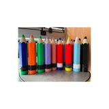 Blokizatech 3D Baskı Kalem Şeklinde Kalem Kutusu | 27 cm, PLA Sağlıklı Malzeme, Okul Kırtasiye