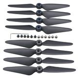 Blomiky 2 Takım 8'li Paket F7 Katlanabilir Pervaneler Yedek Pros Bwine F7GB2 F7 SJRC F7S F7 4K 9800FT GPS RC Quadcopter Drone F7 Pervane ile Uyumlu 2