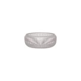 Blomus -LITO- Bowl | Yüksek kaliteli çelikten meyve kasesi | Mourning Dove destekli dekoratif kase | Boyut M | 9,5H Ø 25 cm